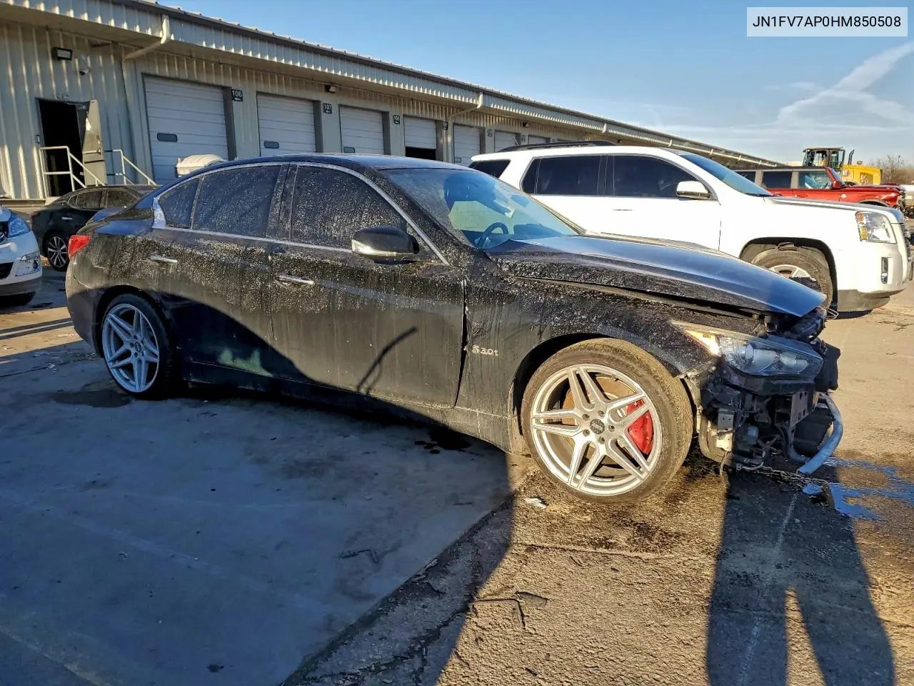 JN1FV7AP0HM850508 2017 Infiniti Q50 Red Sport 400