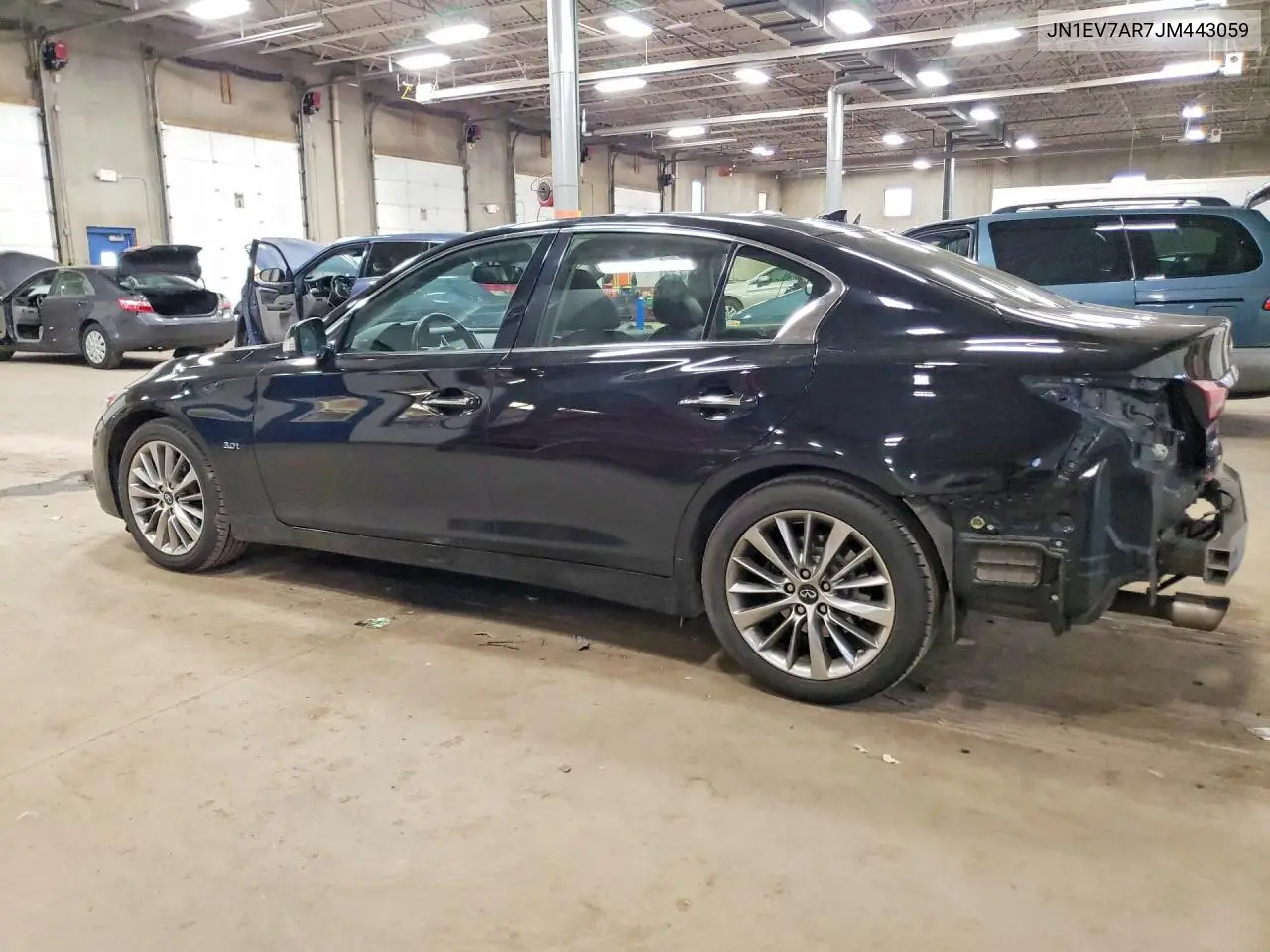 JN1EV7AR7JM443059 2018 Infiniti Q50 3.0T Luxe