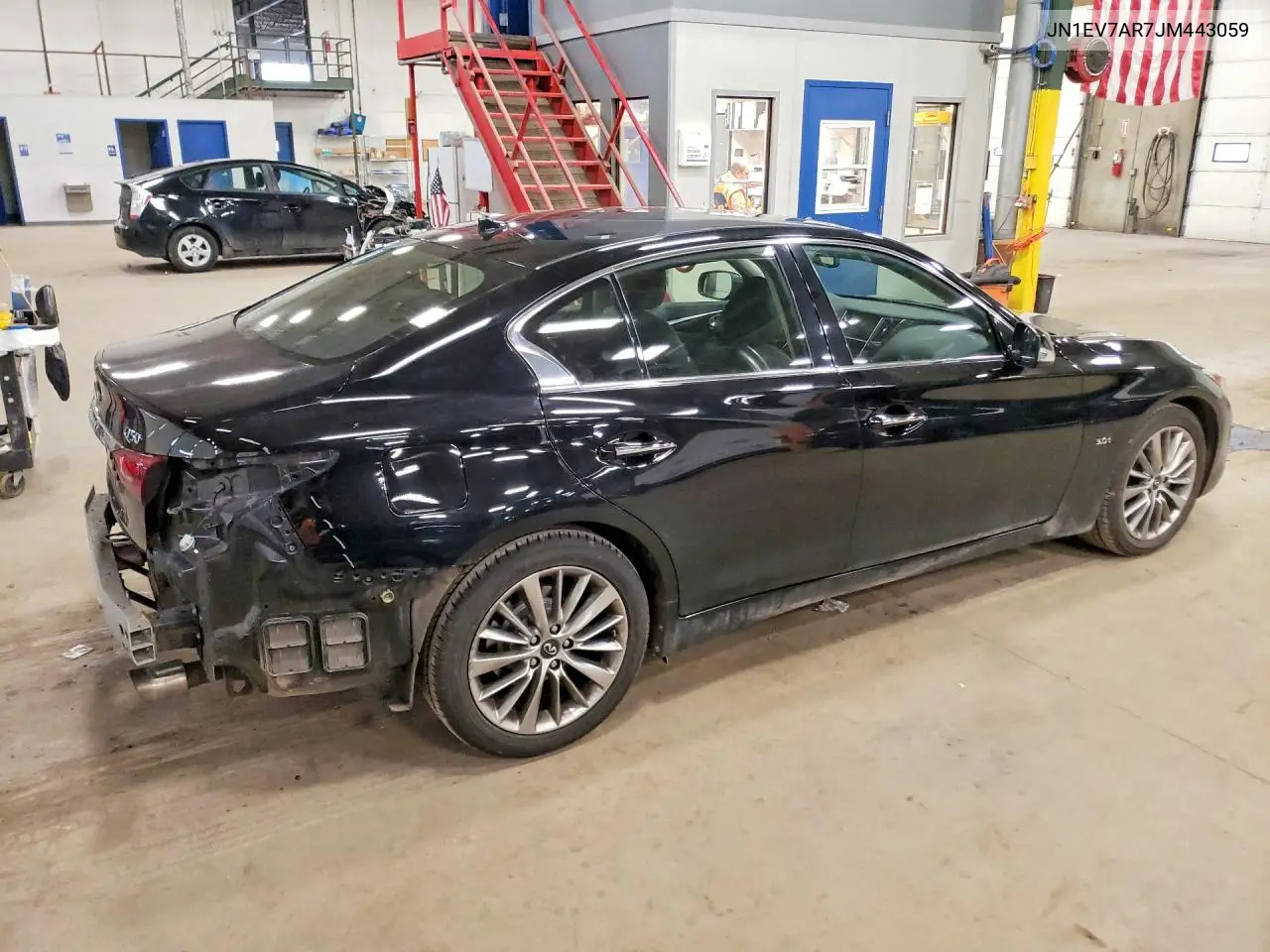 JN1EV7AR7JM443059 2018 Infiniti Q50 3.0T Luxe