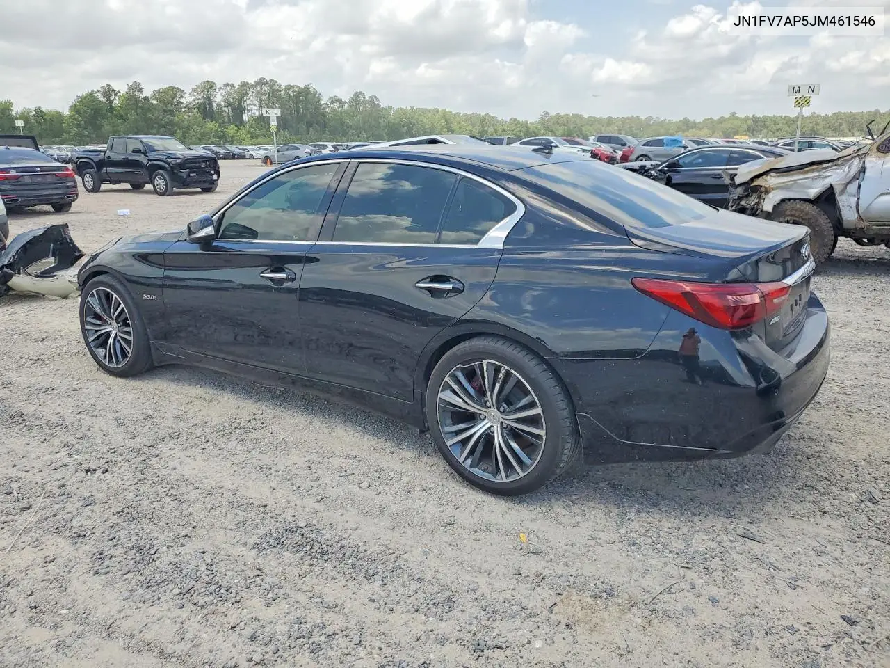JN1FV7AP5JM461546 2018 Infiniti Q50 Red Sport 400