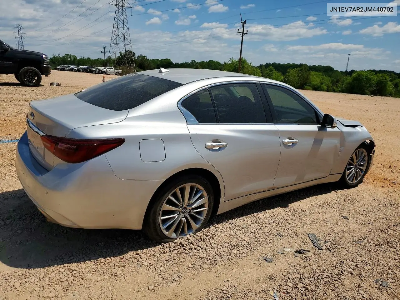 JN1EV7AR2JM440702 2018 Infiniti Q50 3.0T Luxe
