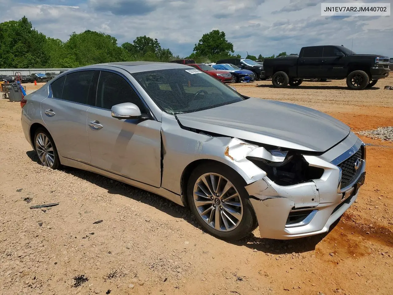 JN1EV7AR2JM440702 2018 Infiniti Q50 3.0T Luxe
