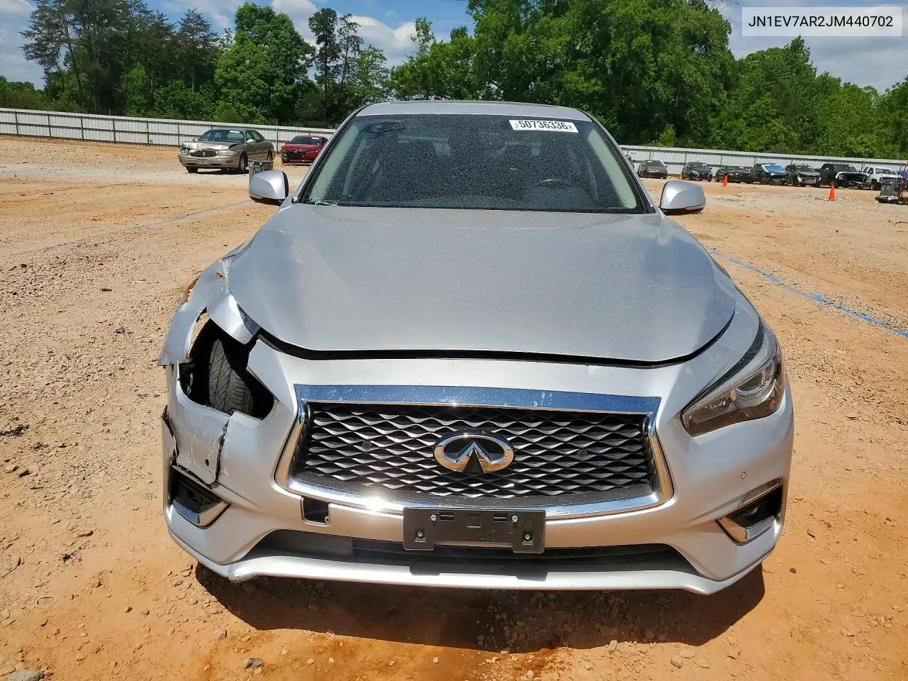 JN1EV7AR2JM440702 2018 Infiniti Q50 3.0T Luxe