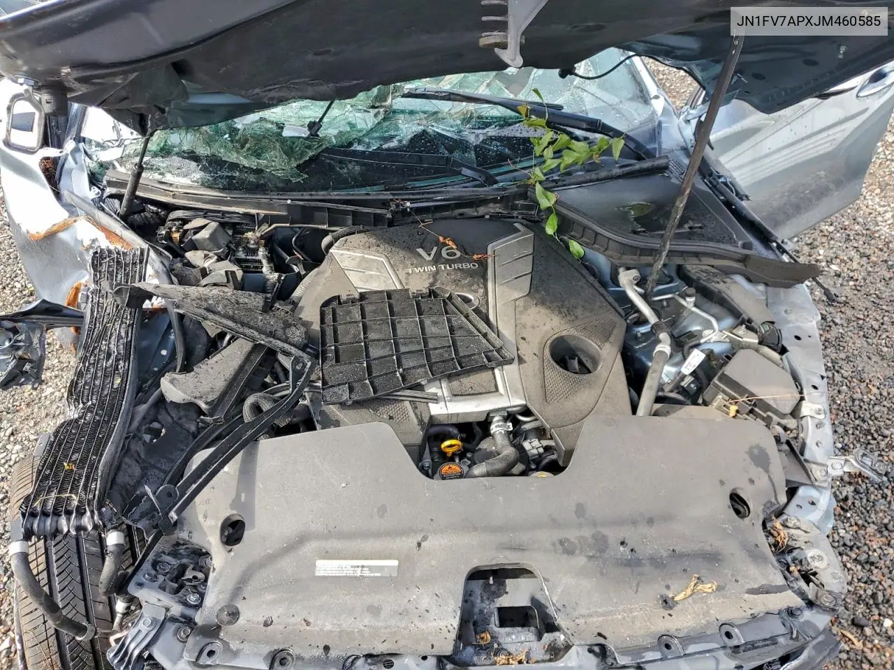 JN1FV7APXJM460585 2018 Infiniti Q50 Red Sport 400