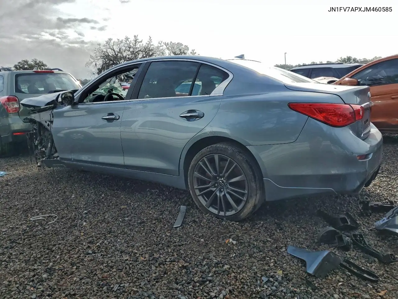 JN1FV7APXJM460585 2018 Infiniti Q50 Red Sport 400