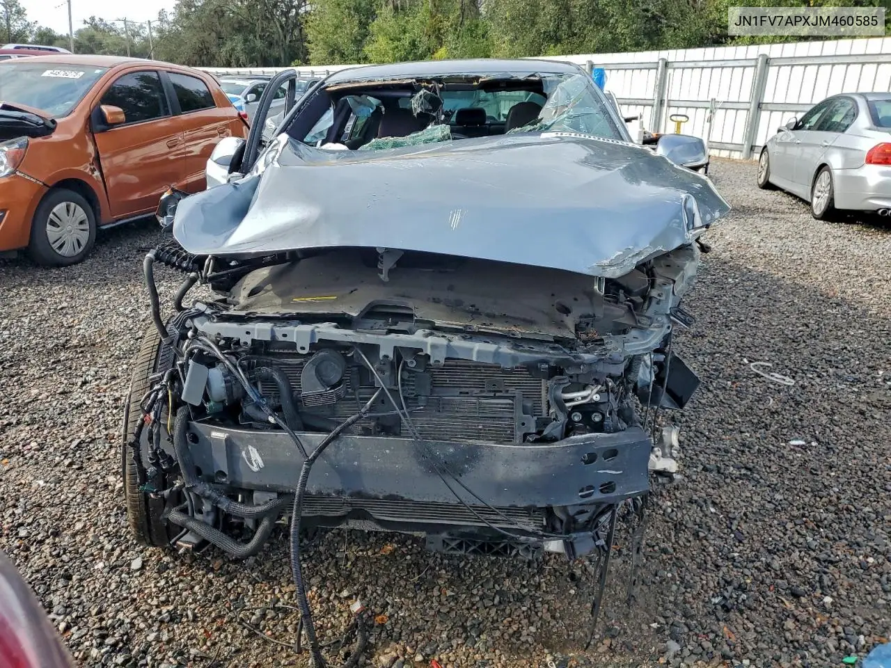 JN1FV7APXJM460585 2018 Infiniti Q50 Red Sport 400