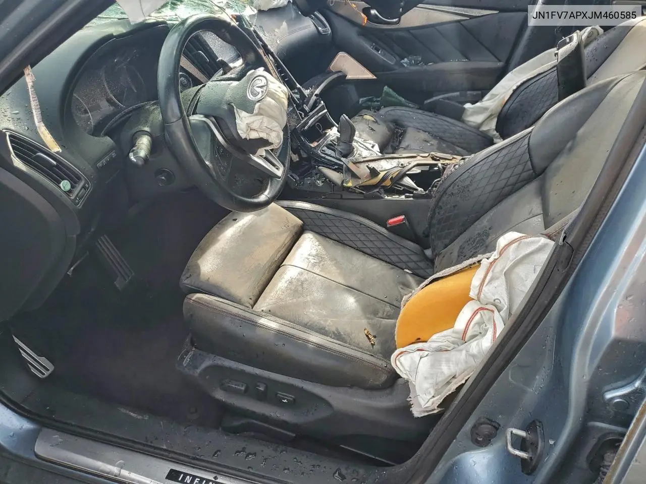 JN1FV7APXJM460585 2018 Infiniti Q50 Red Sport 400