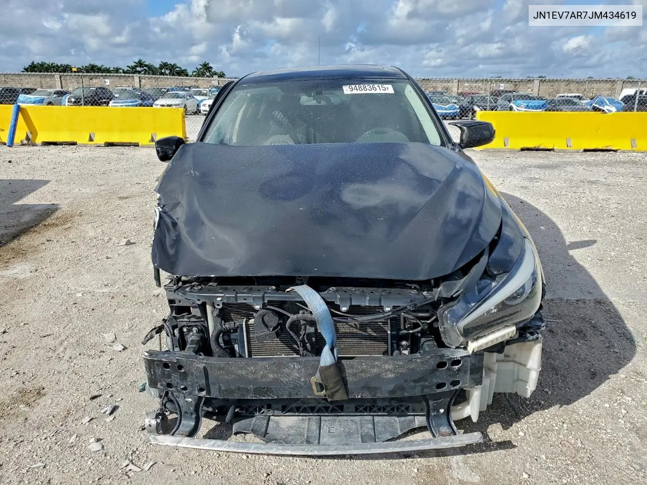 JN1EV7AR7JM434619 2018 Infiniti Q50 Luxe