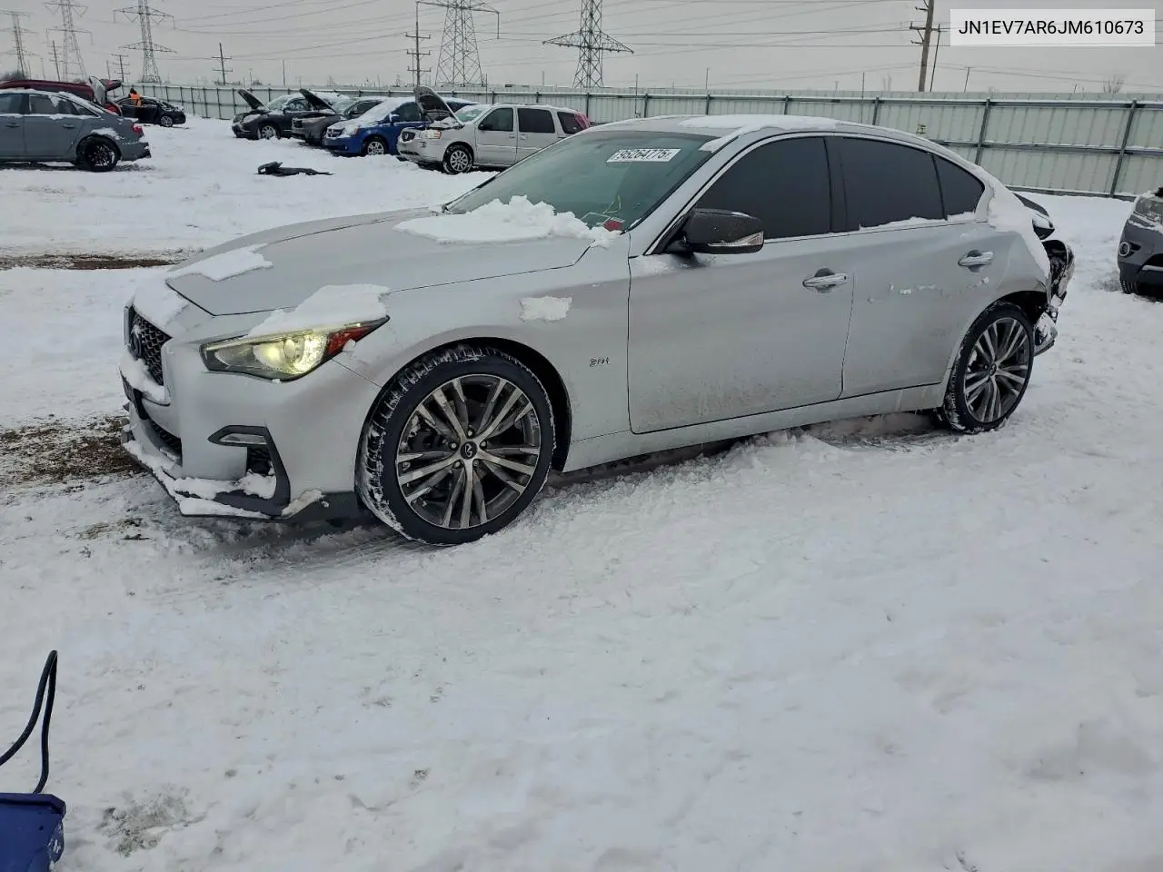JN1EV7AR6JM610673 2018 Infiniti Q50 Luxe