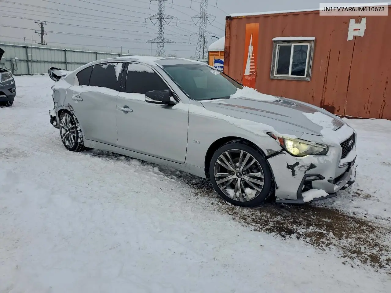 JN1EV7AR6JM610673 2018 Infiniti Q50 Luxe