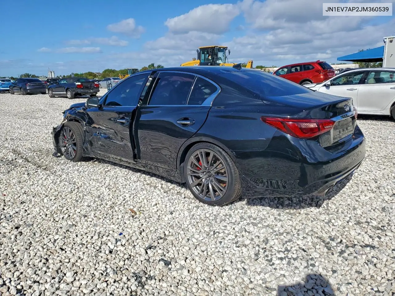 JN1EV7AP2JM360539 2018 Infiniti Q50 Luxe