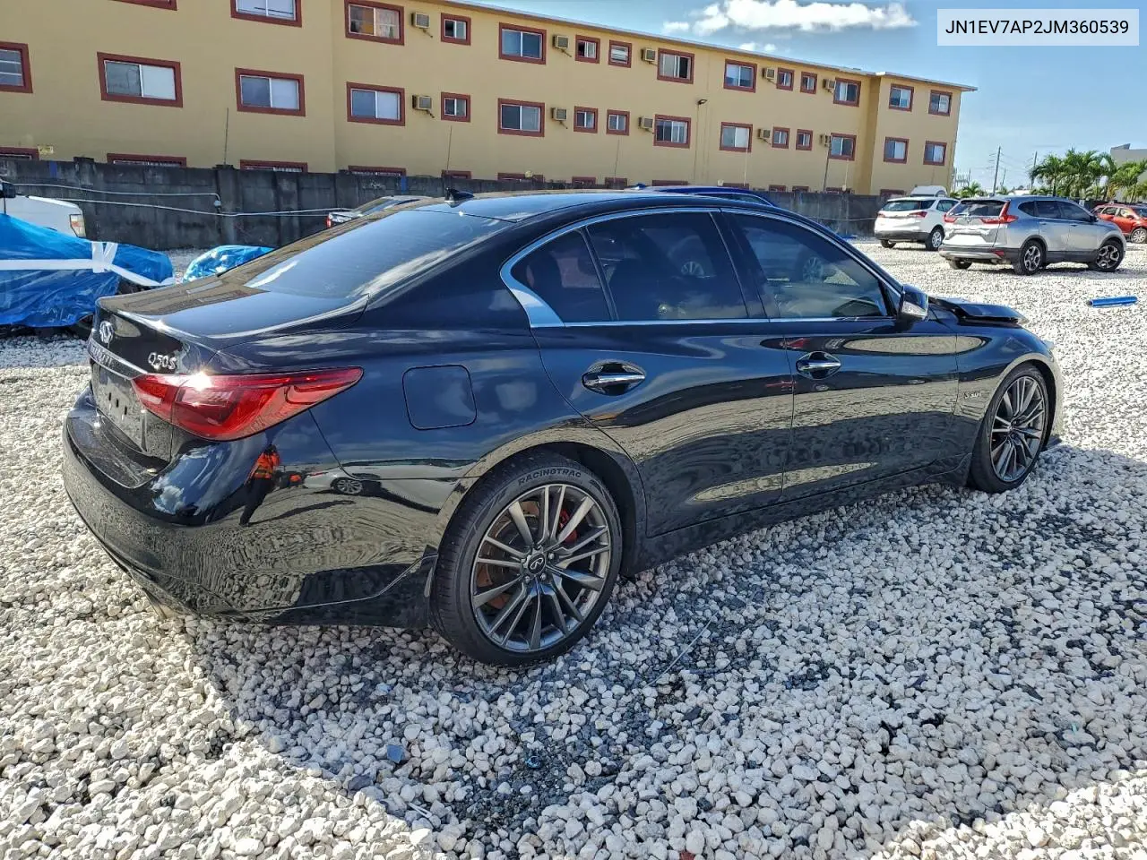 JN1EV7AP2JM360539 2018 Infiniti Q50 Luxe