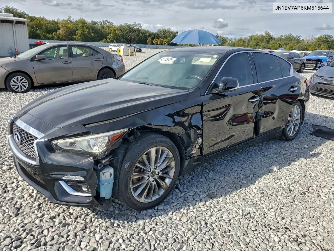 JN1EV7AP6KM515644 2019 Infiniti Q50 Luxe