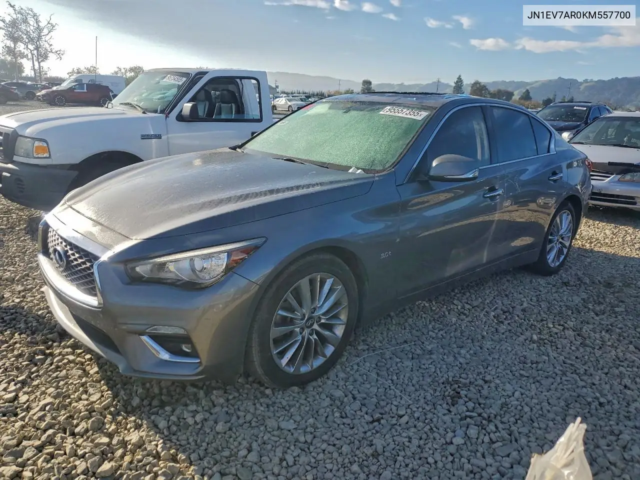 JN1EV7AR0KM557700 2019 Infiniti Q50 Luxe