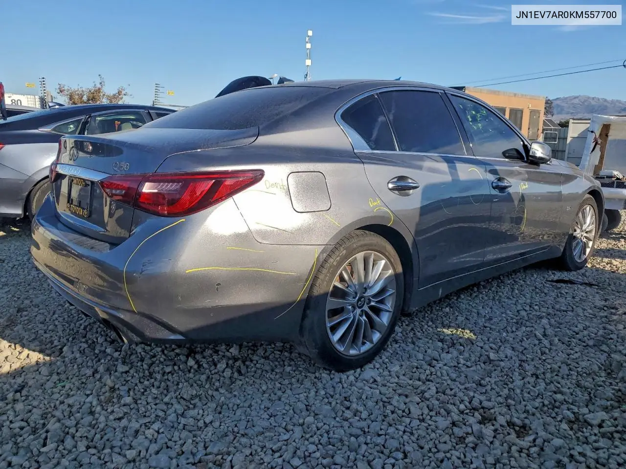 JN1EV7AR0KM557700 2019 Infiniti Q50 Luxe