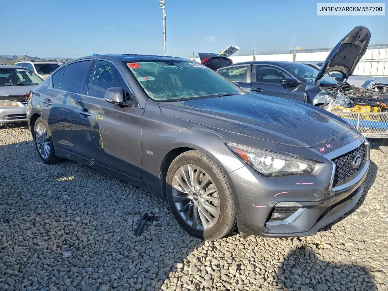 JN1EV7AR0KM557700 2019 Infiniti Q50 Luxe