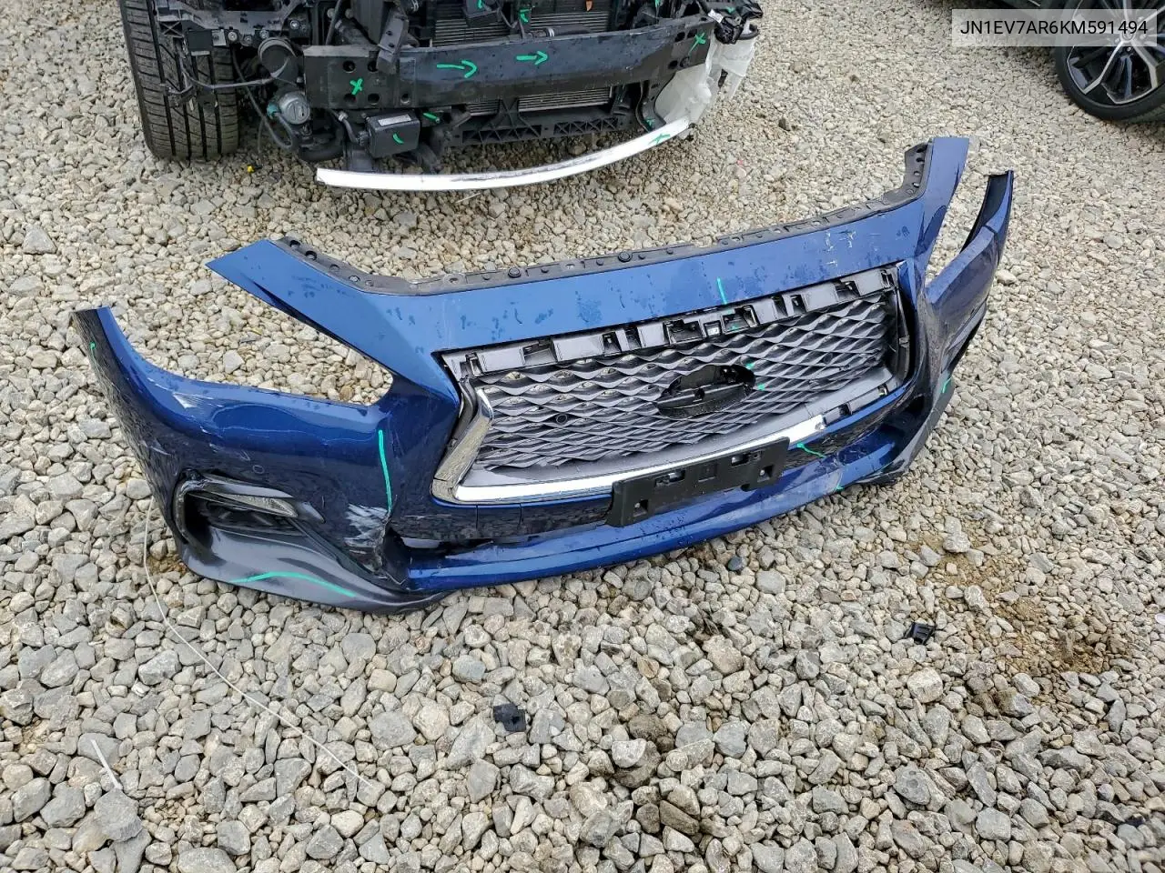 JN1EV7AR6KM591494 2019 Infiniti Q50 Luxe