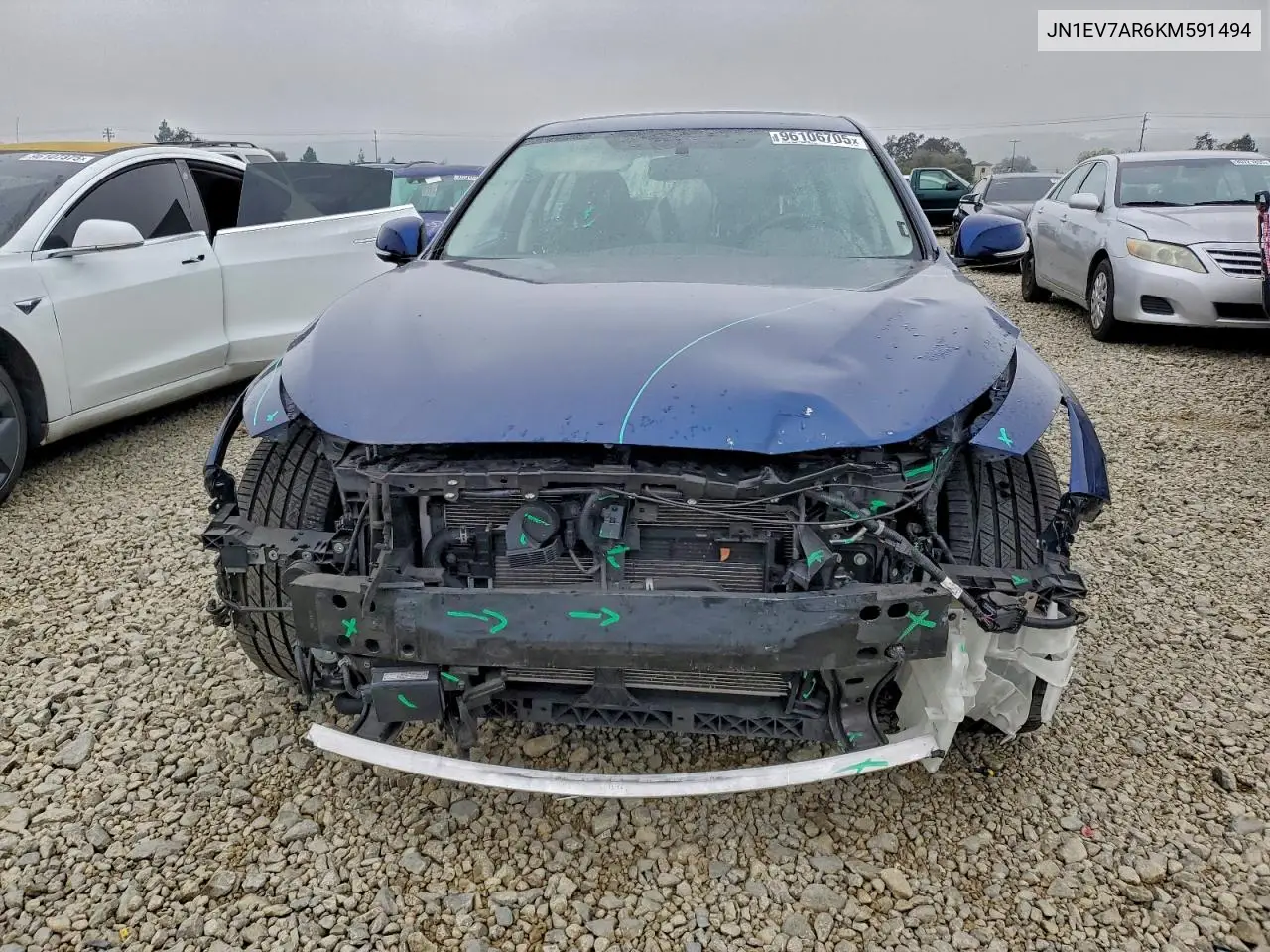 JN1EV7AR6KM591494 2019 Infiniti Q50 Luxe