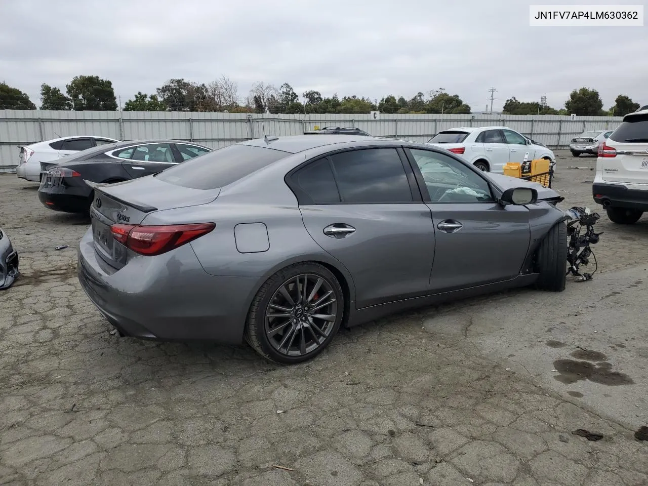 JN1FV7AP4LM630362 2020 Infiniti Q50 Red Sport 400