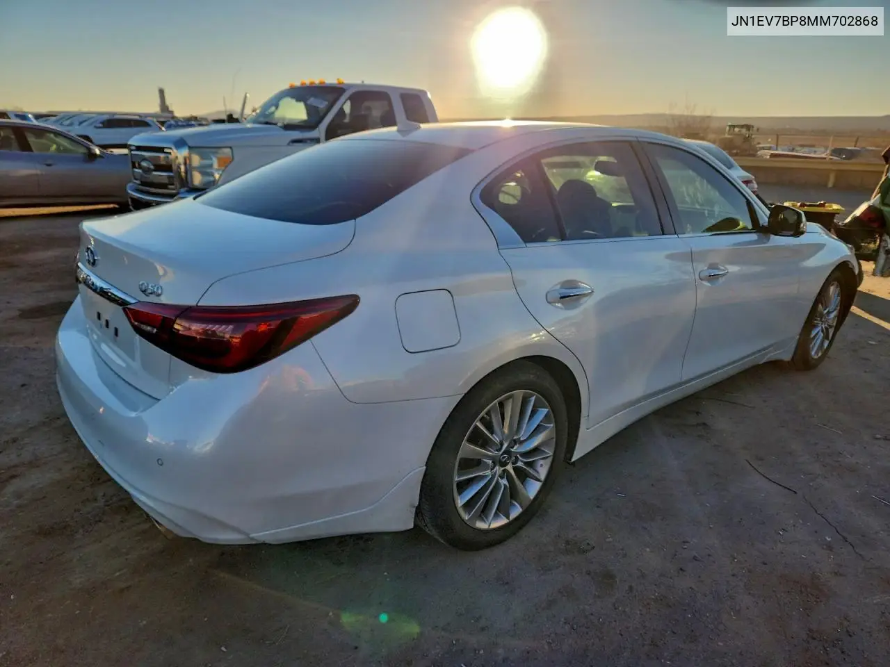JN1EV7BP8MM702868 2021 Infiniti Q50 Luxe