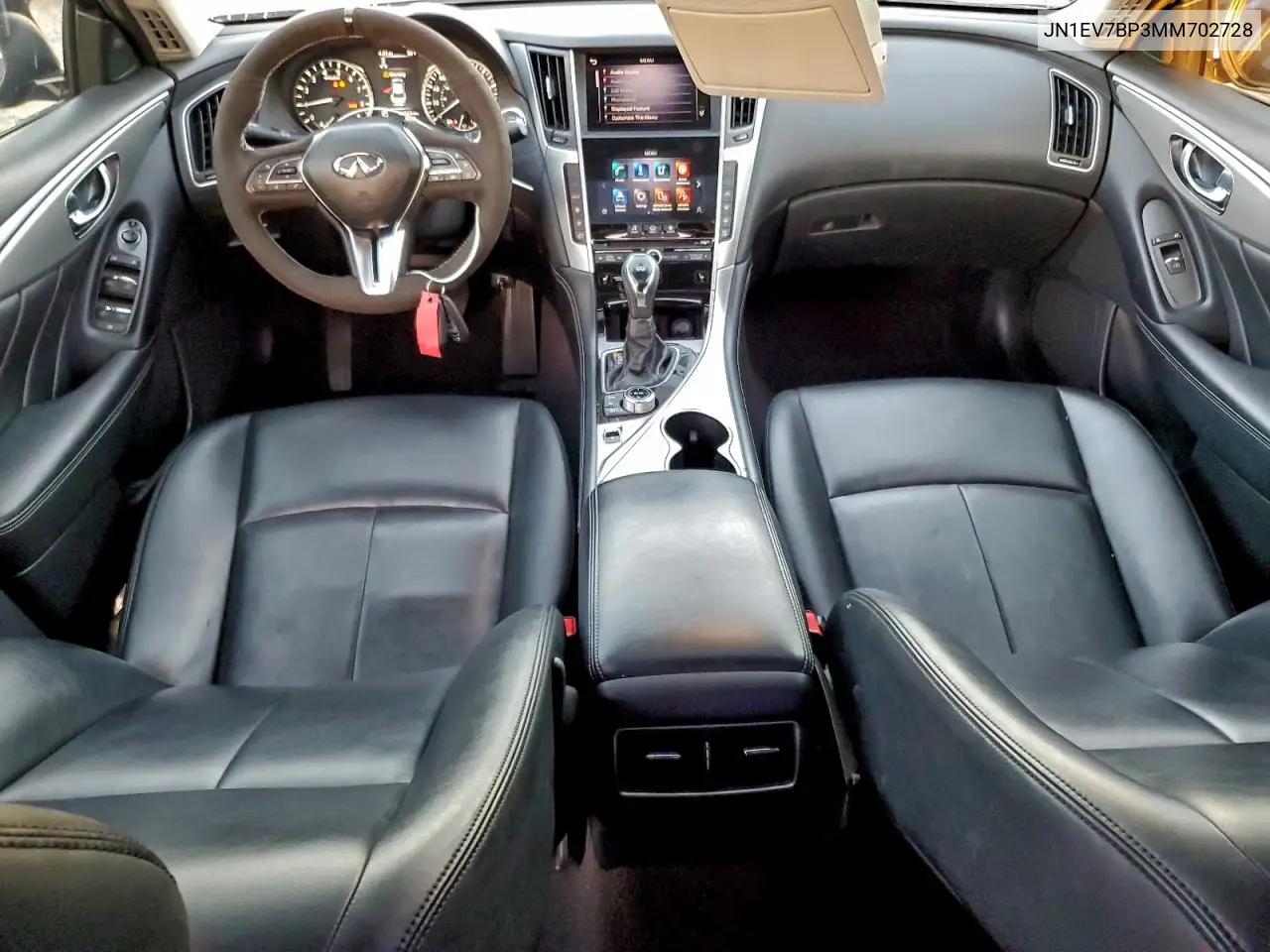 JN1EV7BP3MM702728 2021 Infiniti Q50 Luxe