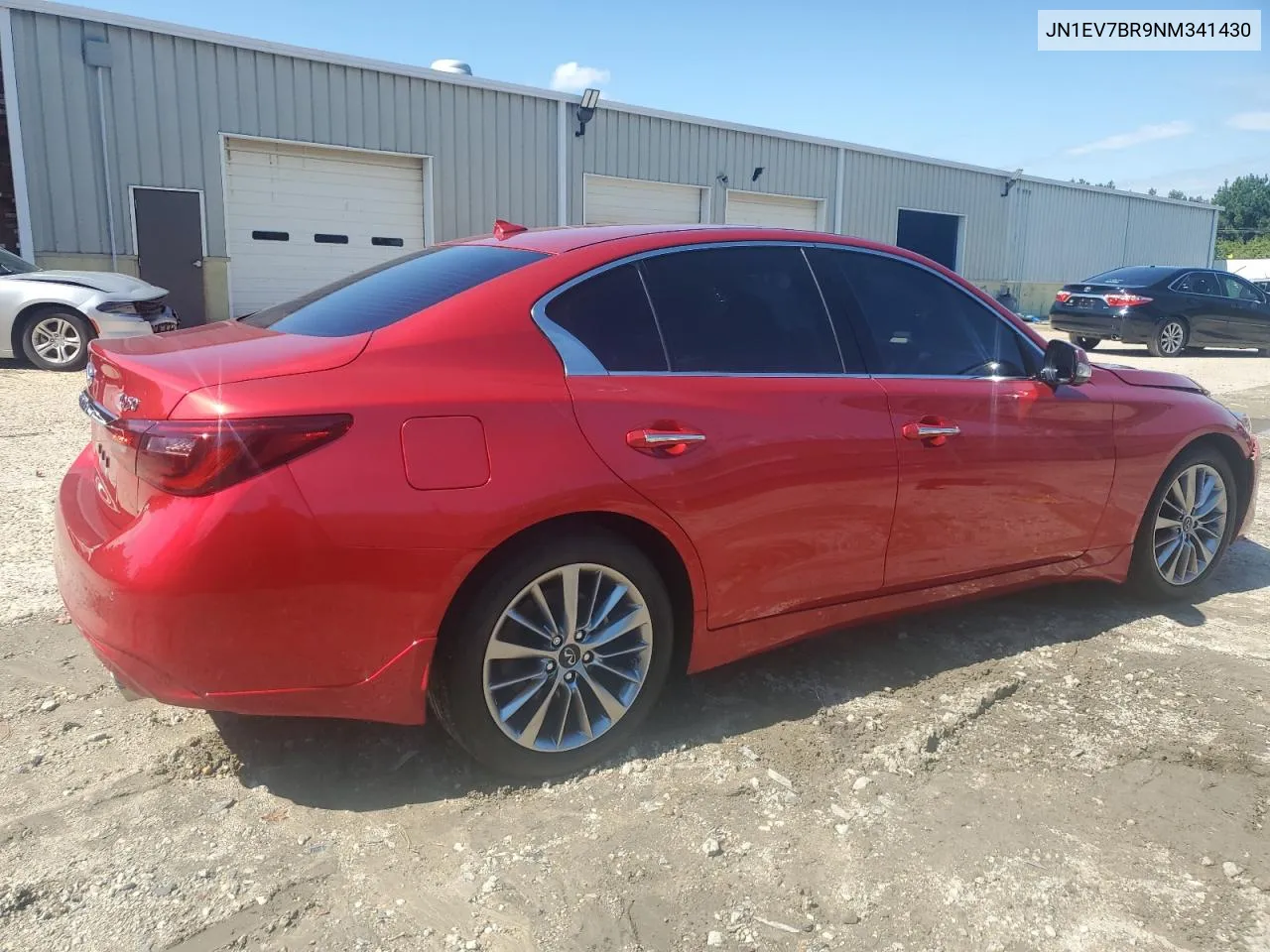 JN1EV7BR9NM341430 2022 Infiniti Q50 Luxe