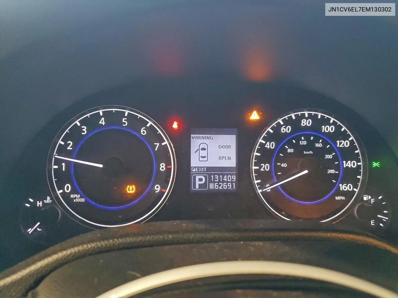JN1CV6EL7EM130302 2014 Infiniti Q60 Journey