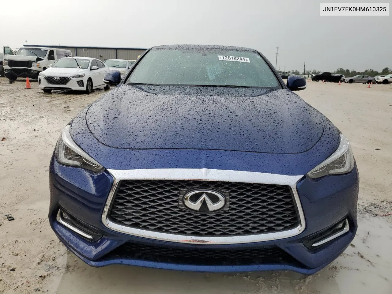 JN1FV7EK0HM610325 2017 Infiniti Q60 Red Sport 400