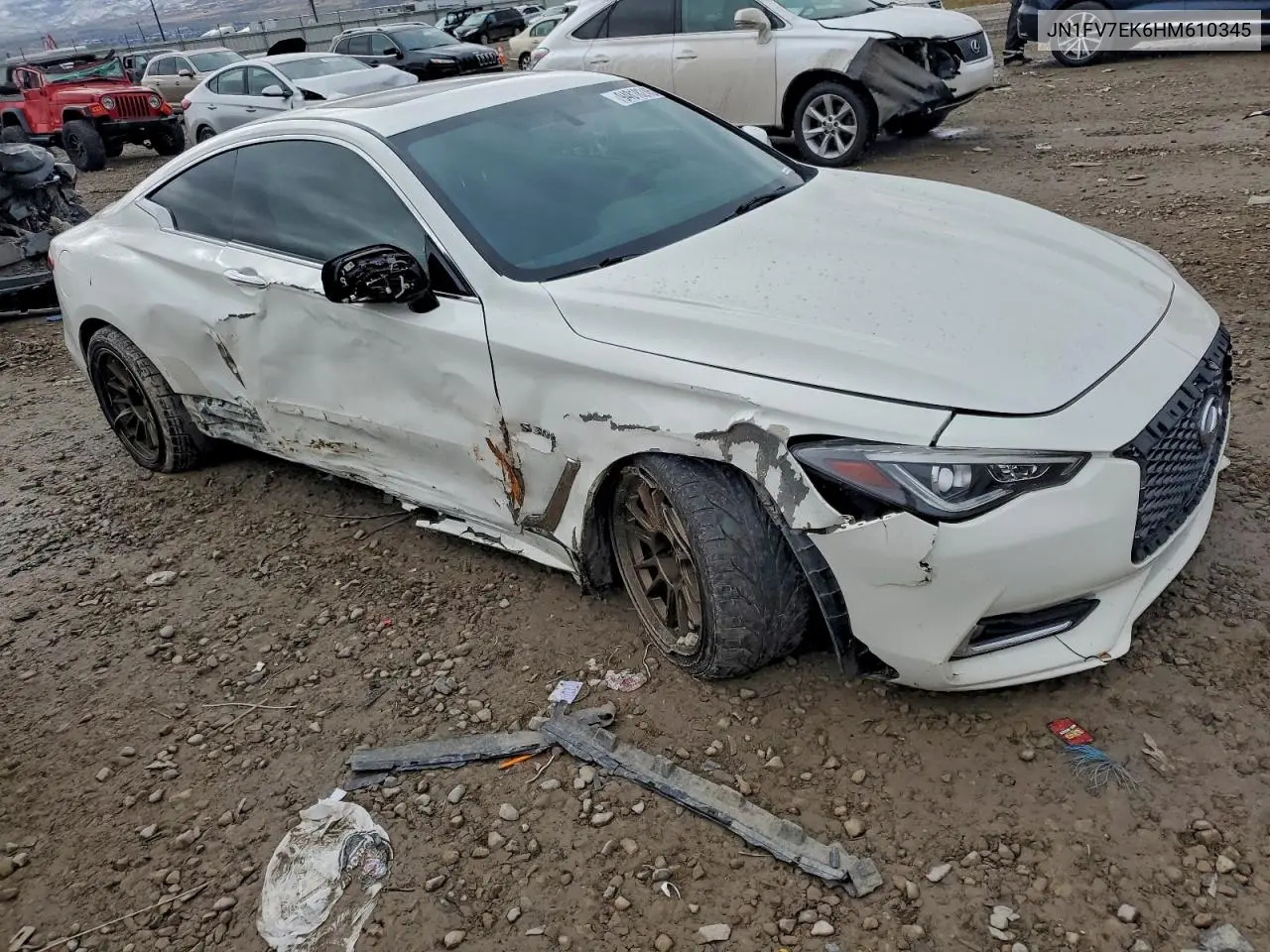JN1FV7EK6HM610345 2017 Infiniti Q60 Red Sport 400