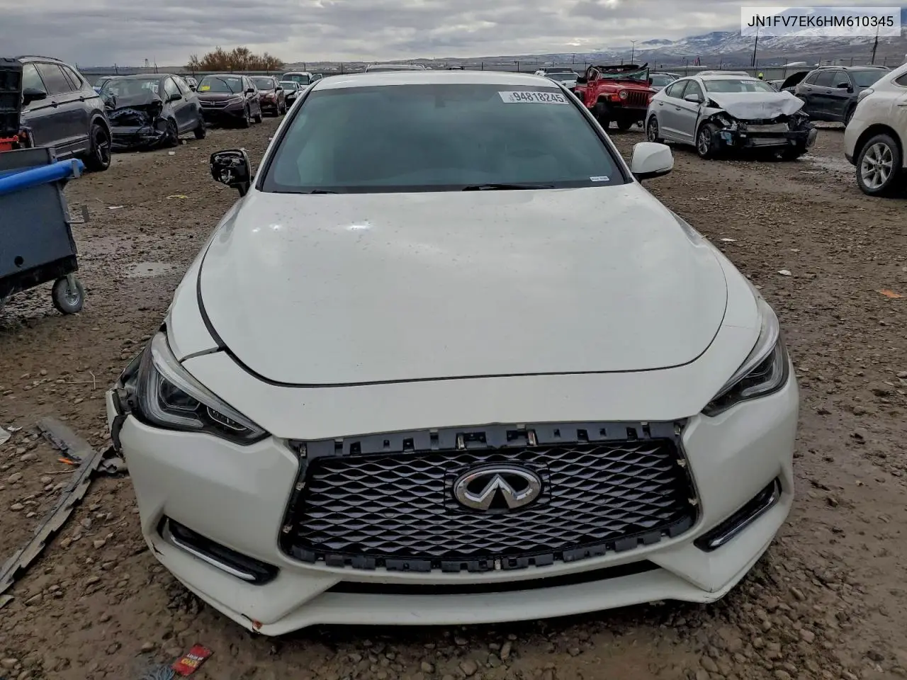 JN1FV7EK6HM610345 2017 Infiniti Q60 Red Sport 400