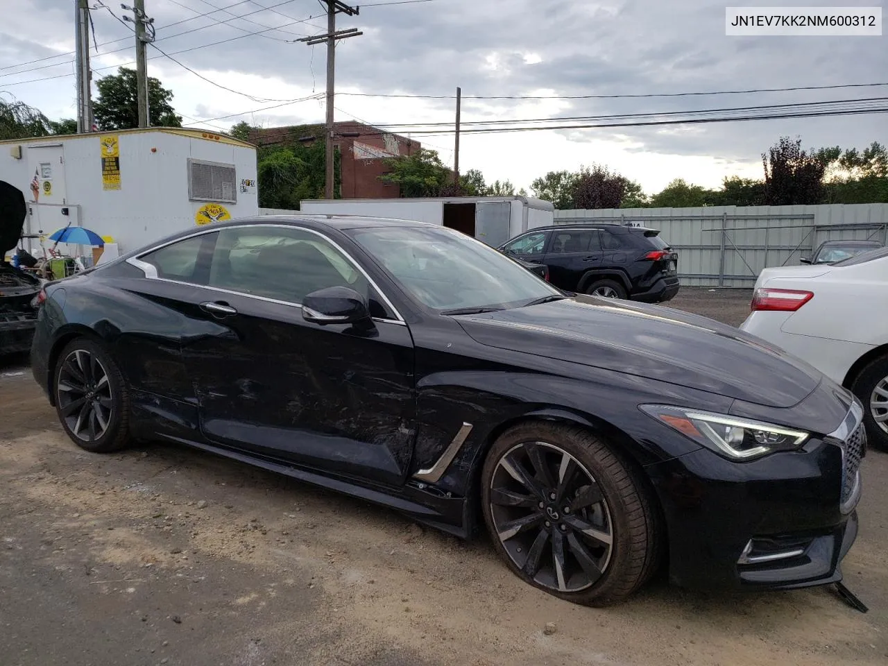 JN1EV7KK2NM600312 2022 Infiniti Q60 Luxe