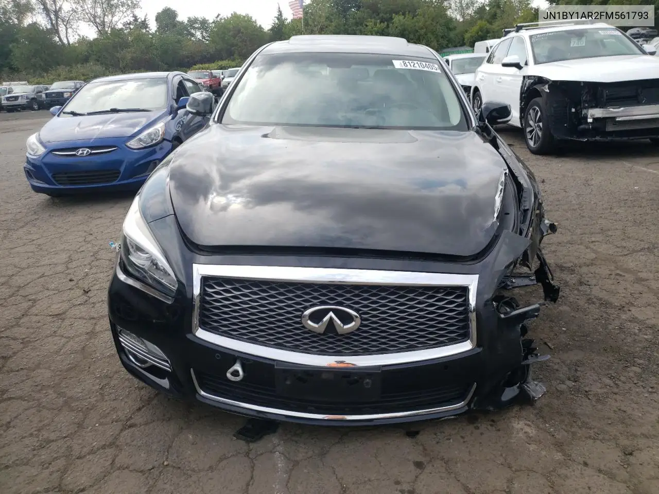JN1BY1AR2FM561793 2015 Infiniti Q70 3.7