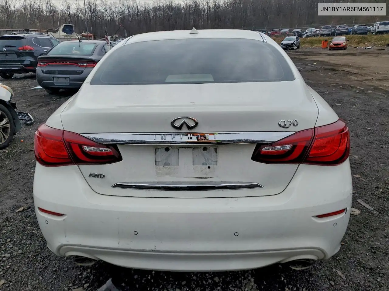 JN1BY1AR6FM561117 2015 Infiniti Q70 3.7