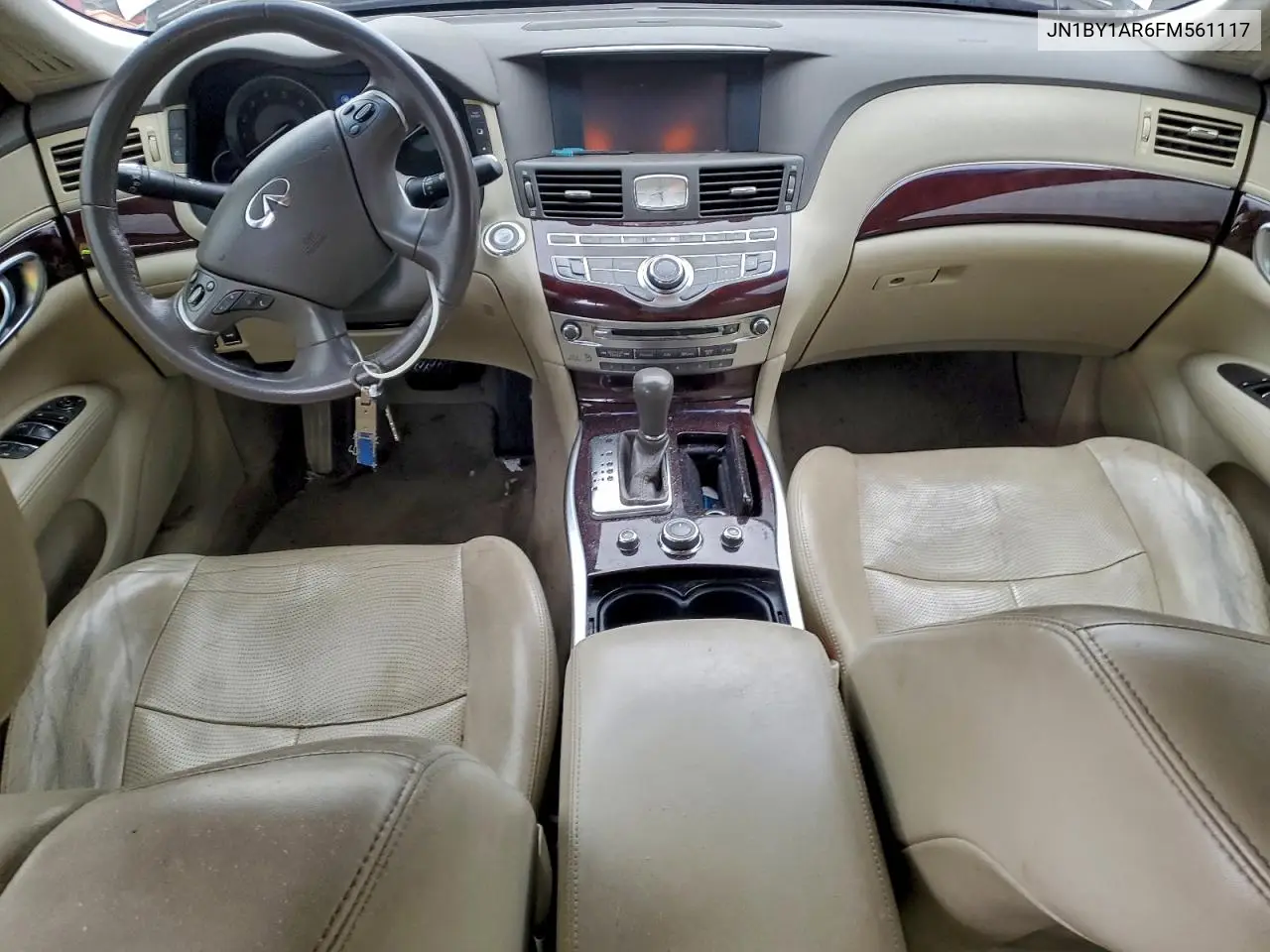 JN1BY1AR6FM561117 2015 Infiniti Q70 3.7