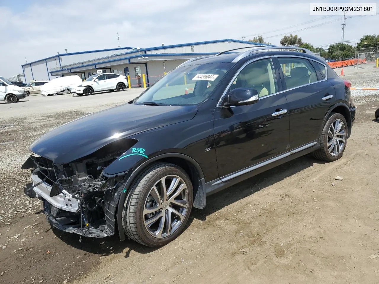 2016 Infiniti Qx50 VIN: JN1BJ0RP9GM231801 Lot: 54495844