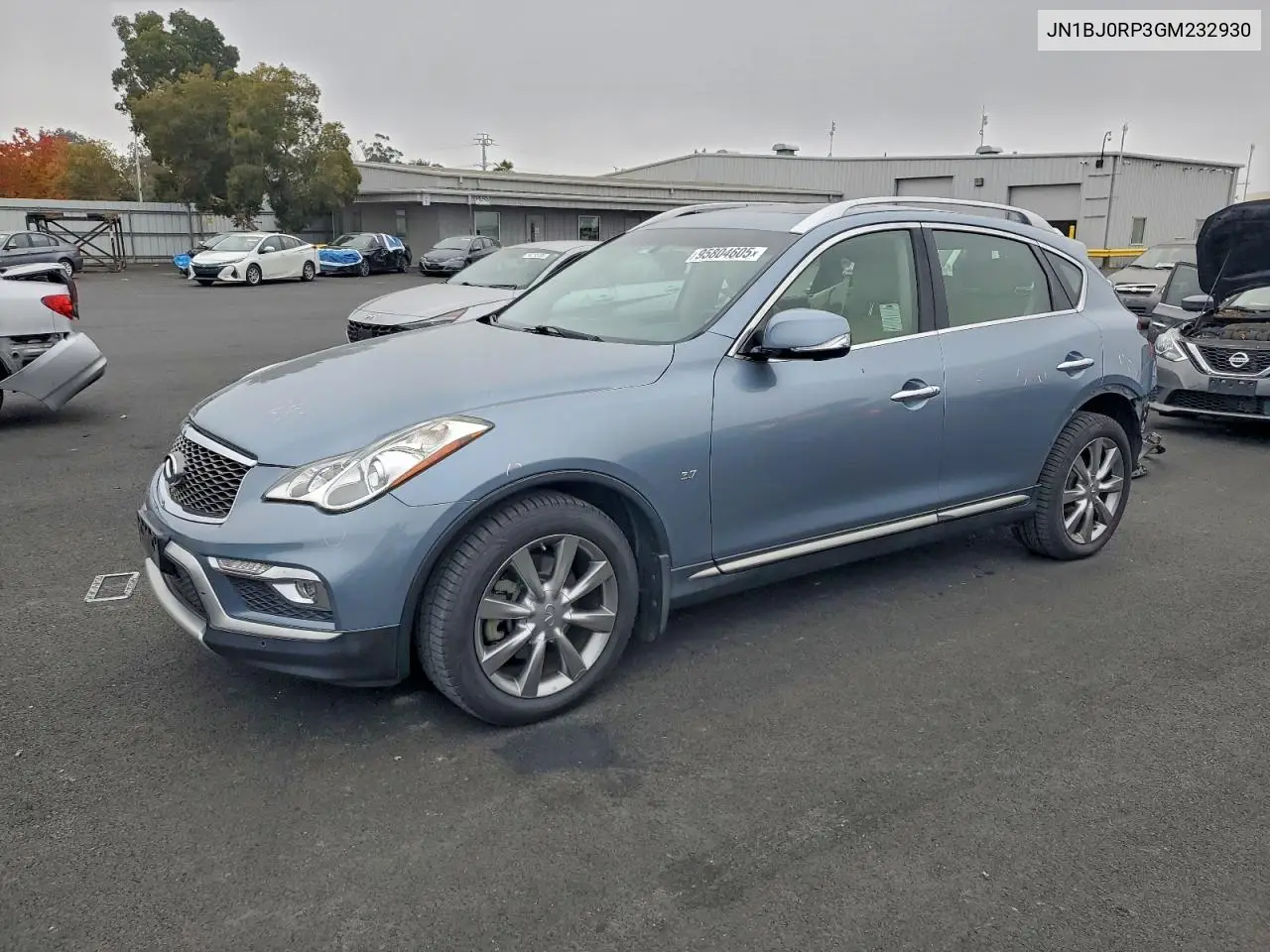 JN1BJ0RP3GM232930 2016 Infiniti Qx50