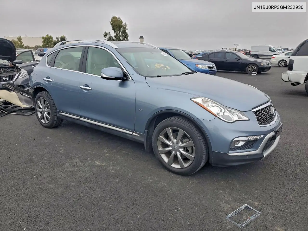 JN1BJ0RP3GM232930 2016 Infiniti Qx50