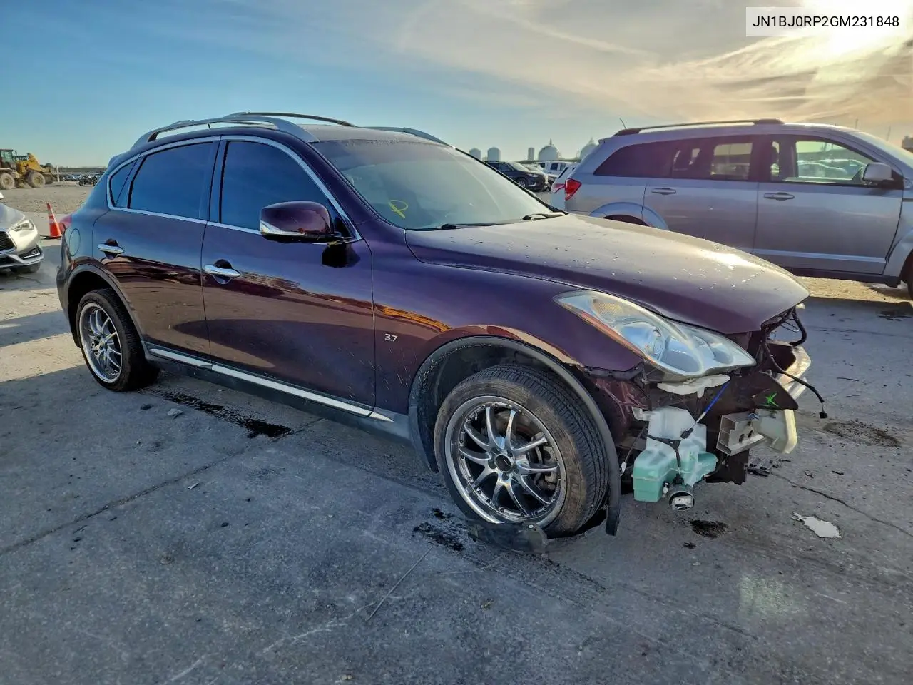 JN1BJ0RP2GM231848 2016 Infiniti Qx50