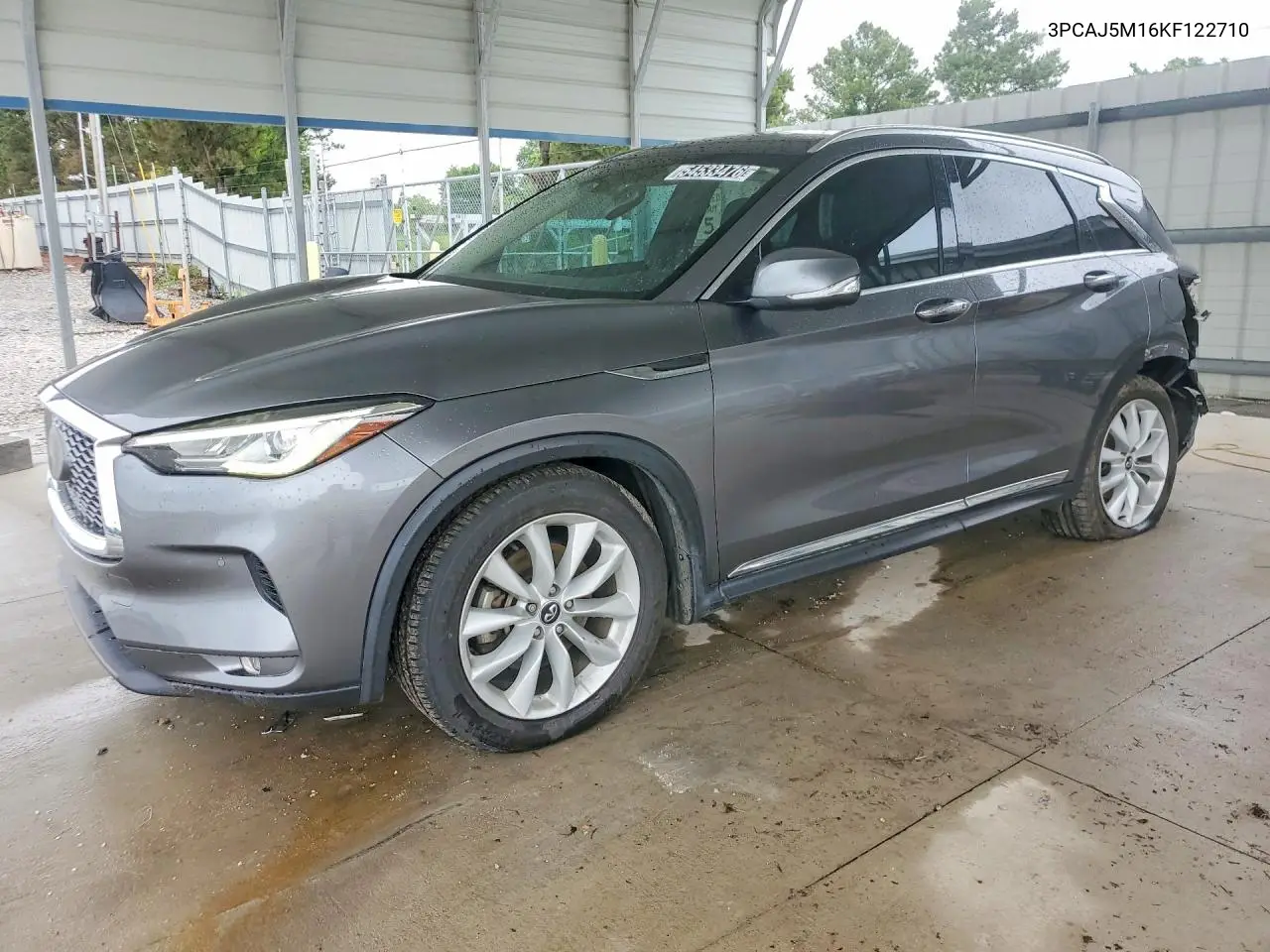2019 Infiniti Qx50 Essential VIN: 3PCAJ5M16KF122710 Lot: 54533476