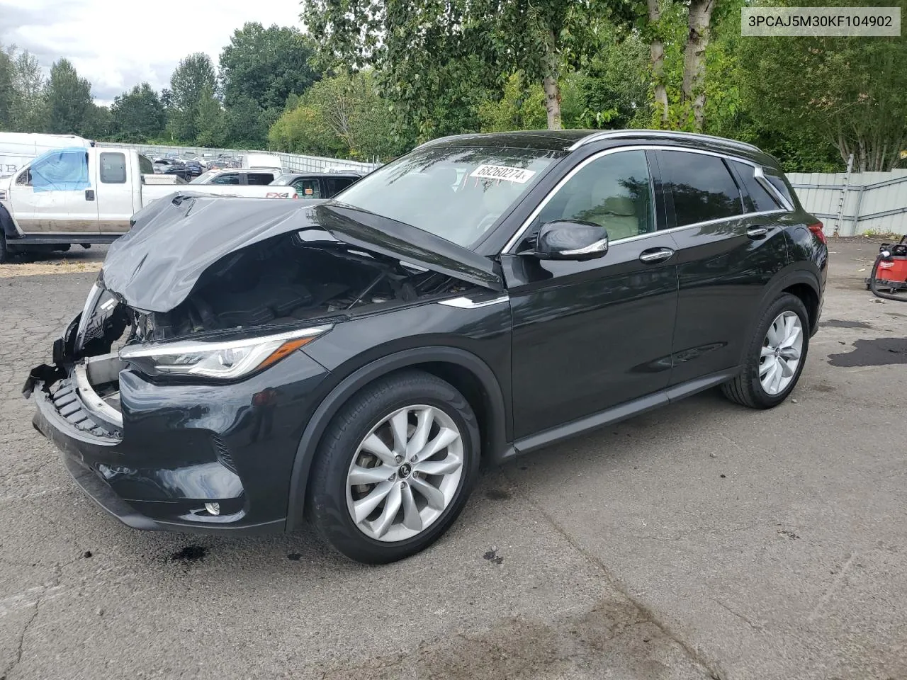 3PCAJ5M30KF104902 2019 Infiniti Qx50 Essential