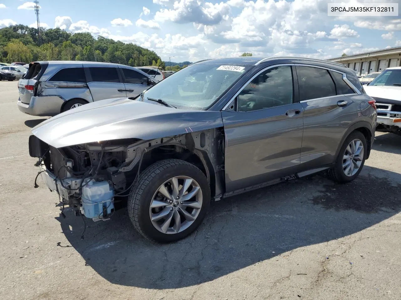 3PCAJ5M35KF132811 2019 Infiniti Qx50 Essential