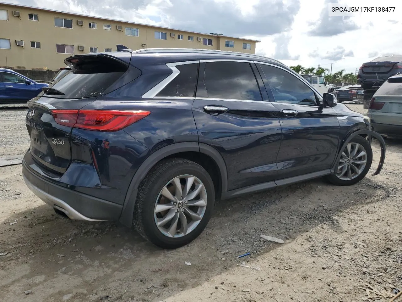 3PCAJ5M17KF138477 2019 Infiniti Qx50 Essential