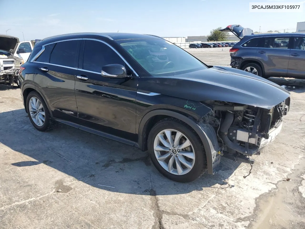 3PCAJ5M33KF105977 2019 Infiniti Qx50 Essential