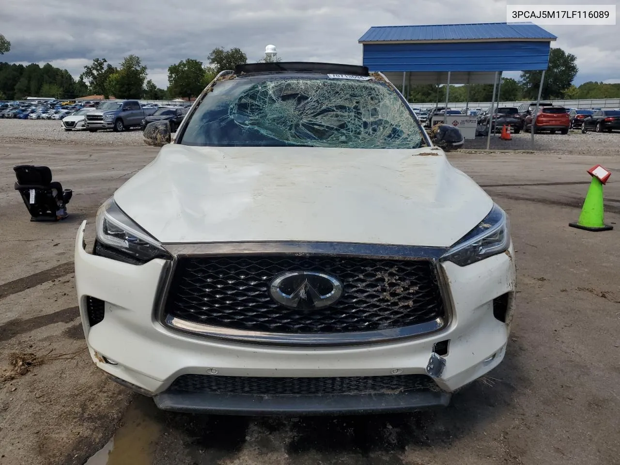 3PCAJ5M17LF116089 2020 Infiniti Qx50 Pure