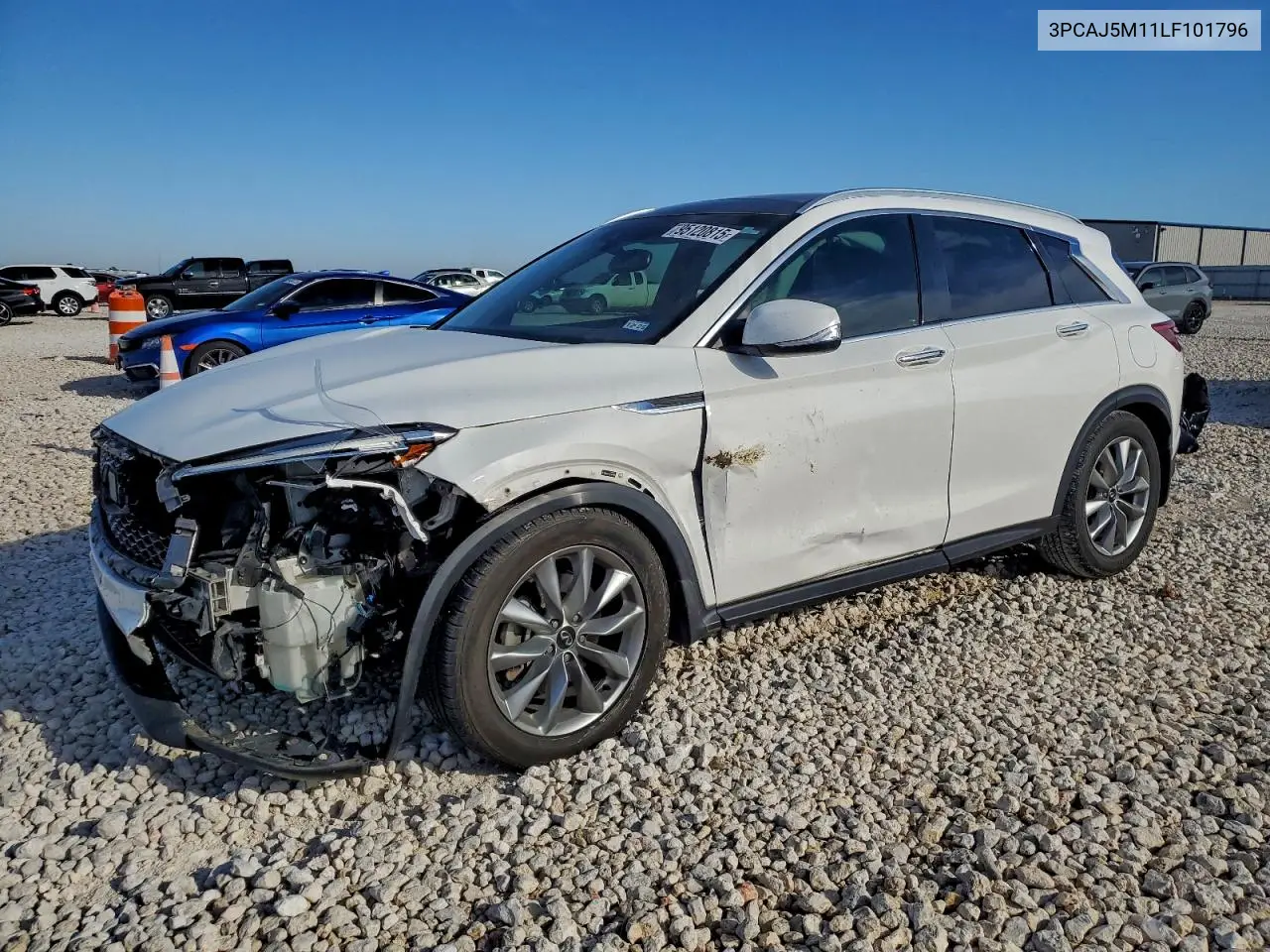 3PCAJ5M11LF101796 2020 Infiniti Qx50 Pure
