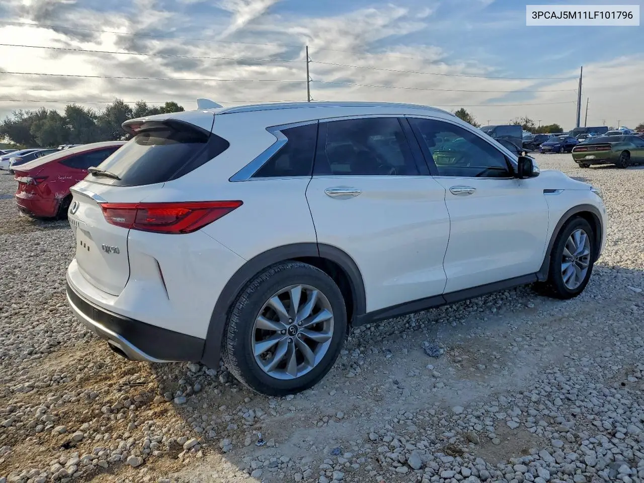 3PCAJ5M11LF101796 2020 Infiniti Qx50 Pure