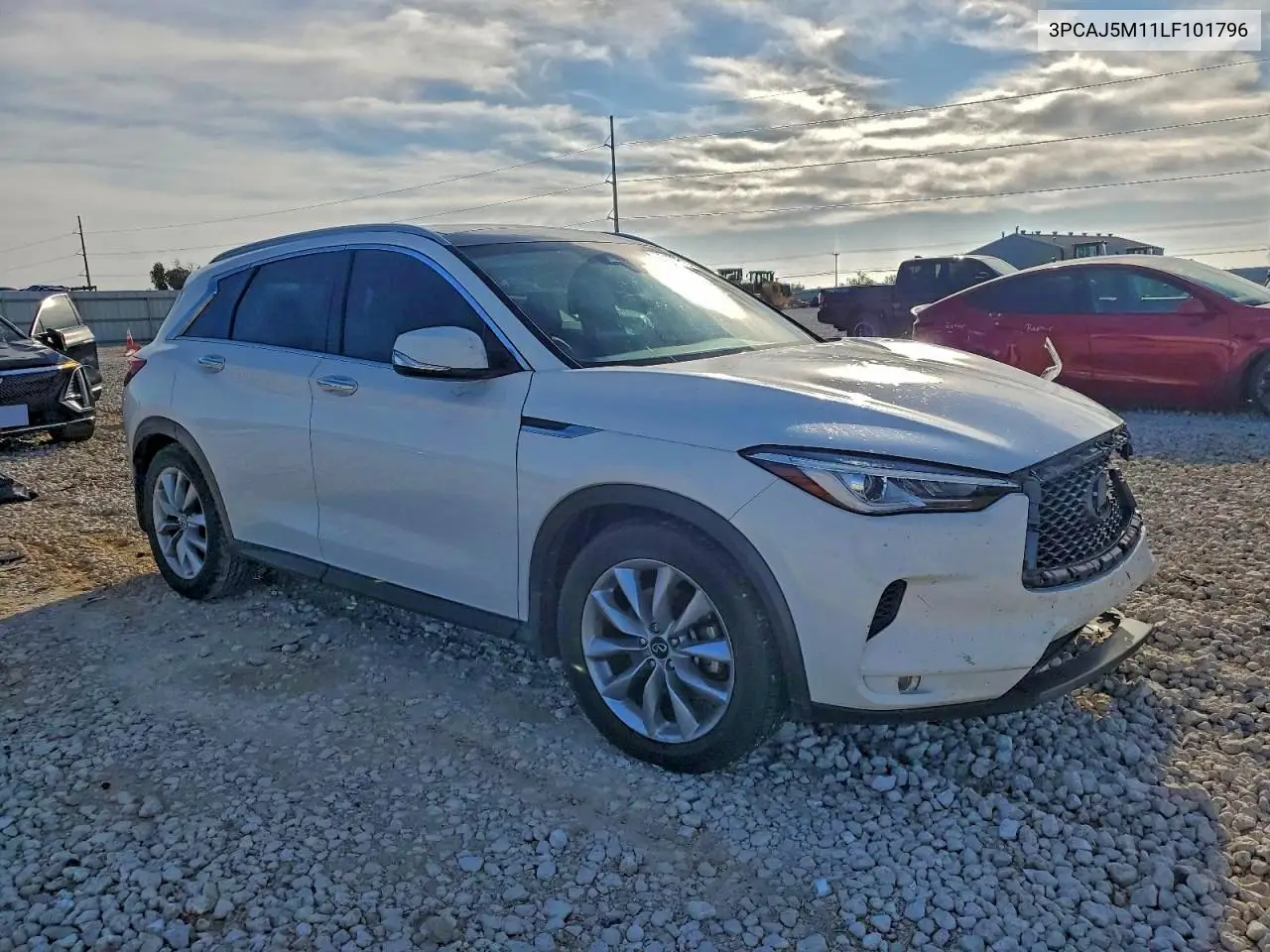 3PCAJ5M11LF101796 2020 Infiniti Qx50 Pure