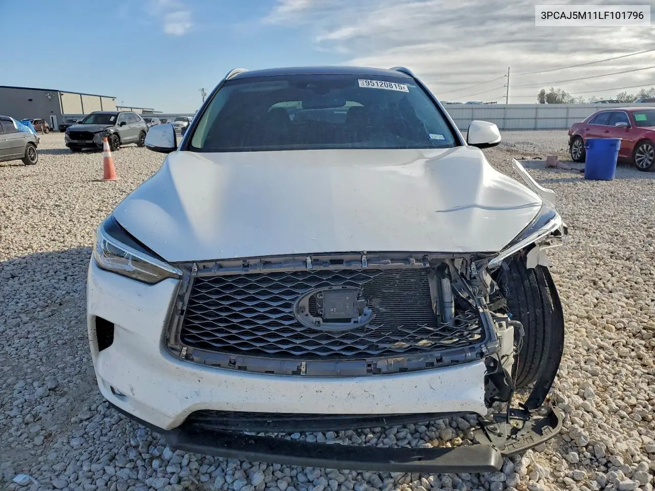 3PCAJ5M11LF101796 2020 Infiniti Qx50 Pure