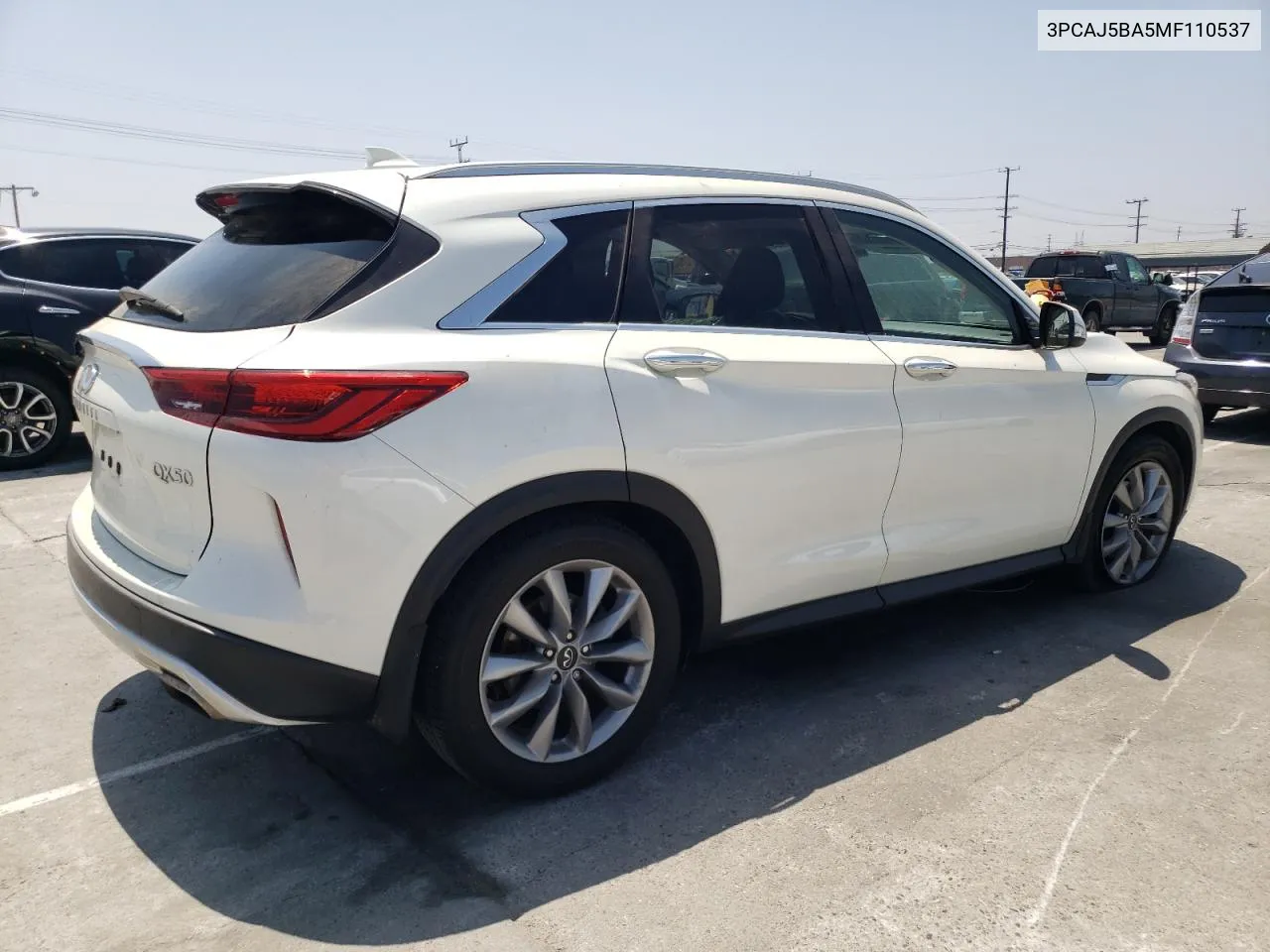 3PCAJ5BA5MF110537 2021 Infiniti Qx50 Luxe