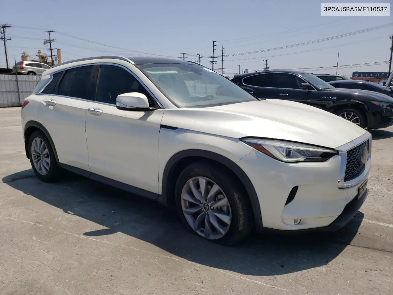 3PCAJ5BA5MF110537 2021 Infiniti Qx50 Luxe